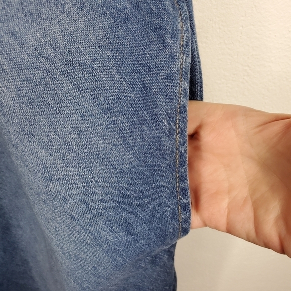 SHAVER LAKE DENIM JUMPER - Picture 4 of 8